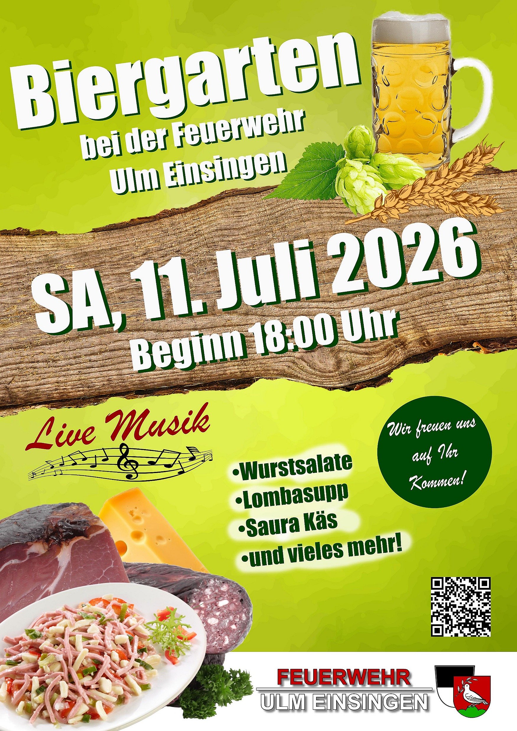 Feuerwehr Ulm-Einsingen Biergarten