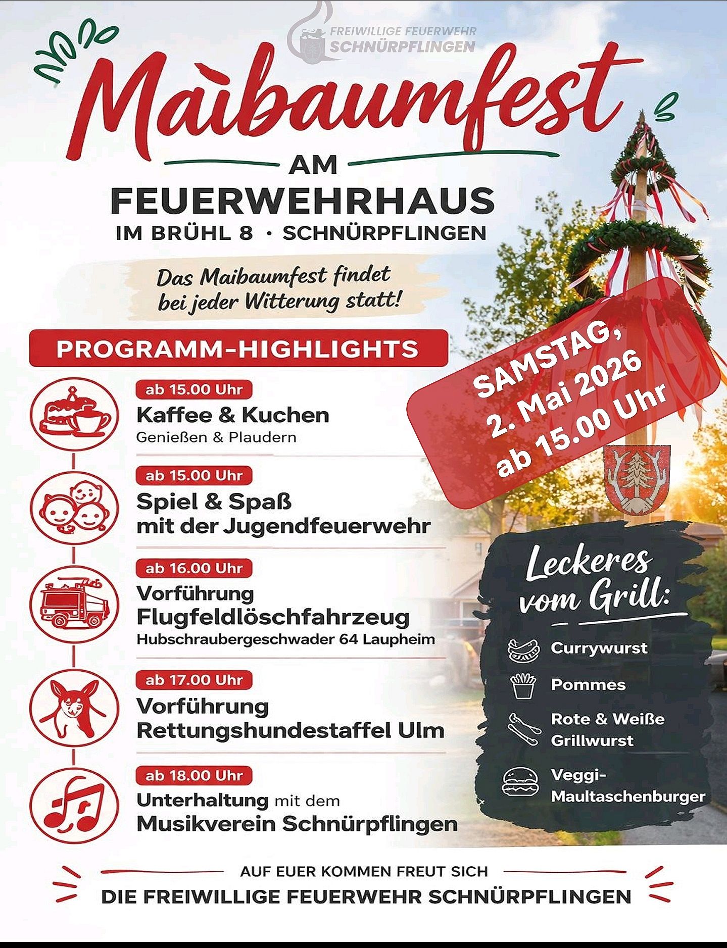 Maibaumfest Fw Schnürpflingen